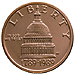 1989 Congress $5 Gold