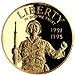 1991-1995 World War II $5 Gold (1993)