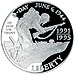 1991-1995 World War II Silver Dollar (1993)