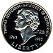 1993 Thomas Jefferson Silver Dollar