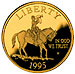 1995 Civil War Battlefields $5 Gold
