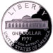 1997 Botanic Garden Silver Dollar