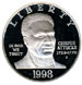 1998 Black Revolutionary War Patriots Silver Dollar