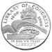 2000 Library of Congress Silver Dollar
