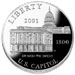 2001 Capitol Visitor Center Silver Dollar