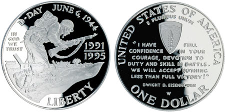 1993-p Us World War Ii Commemorative Half Dollar - Young Collector's  Edition Auction