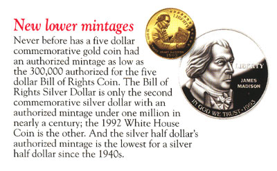Bill of Rights Gold Coin Brochure
