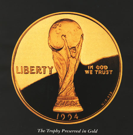 1994 World Cup $5 Gold Commemorative Coin