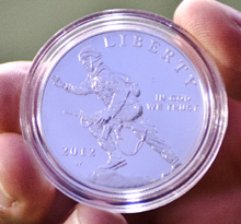 2012 Infantry Silver Dollar Commemorative Coin