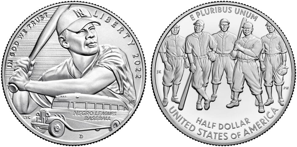 2022 Negro League Baseball Half Dollar Commemorative Coin